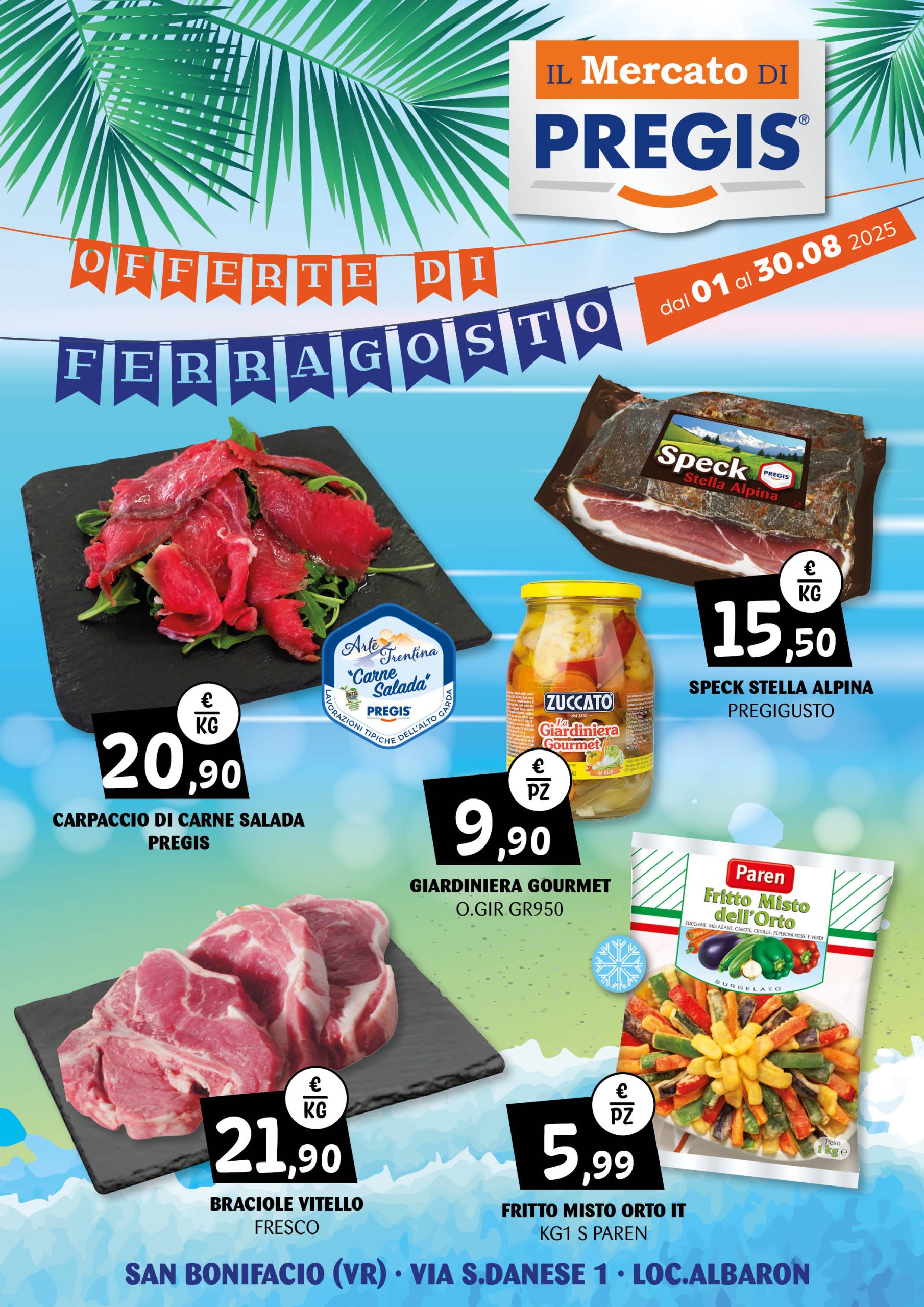 Offerte Il Mercato di Pregis dal 01.08 al 30.08.2025