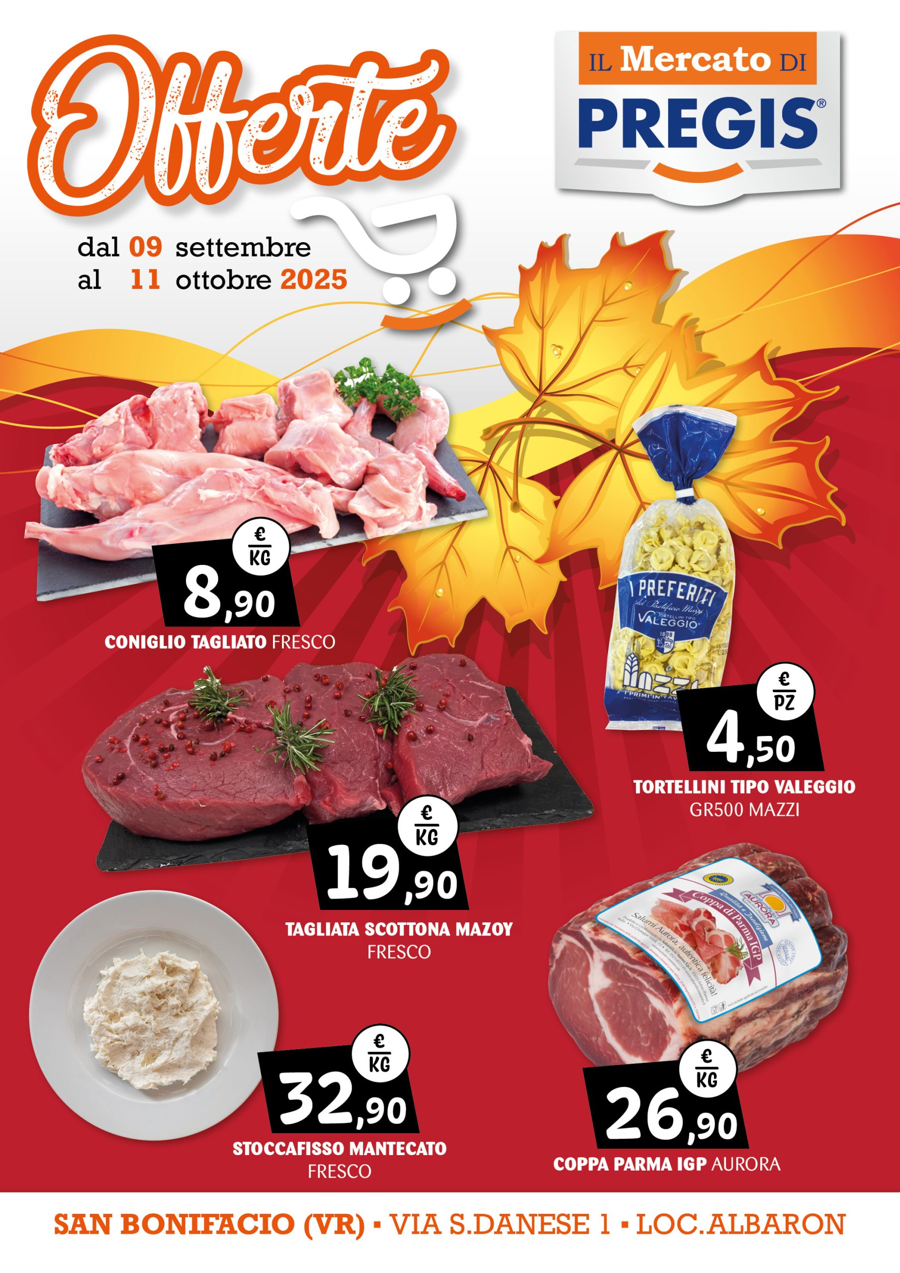 Promo IL MERCATO DI PREGIS valide dal 09.09 al 11.10.2025_cop